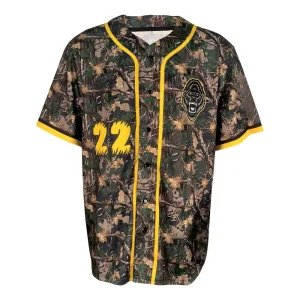 Custom Camo Baseball Jersey