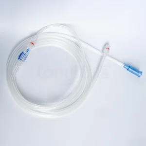 1200psi Medical Grade Suction Extension Tube with on/off Valve
