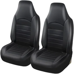 Classic Universal PU Leather Car Front Seat Covers