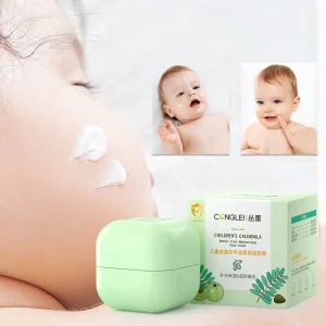 Private Label Calendula Infused Moisturizing Cream Baby Skin Care Face Lotion