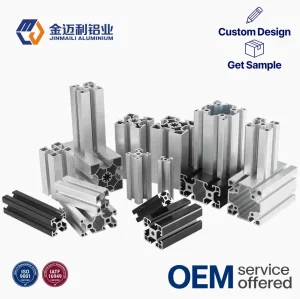 Anodized/Powder Coated Aluminum Extrusion Profiles for Decorative &amp; Functional Building Materials