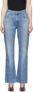 Novo Design Calças Jeans Femininas de Cintura Alta