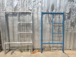 Construction Material Scaffolding Portable Mobile Step Ladder Steel Shoring Scaffold H Frame System Cheap Scaffolding Layher System Construction