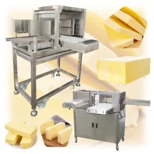 Máquina Automática de Corte de Queijo em Cubos