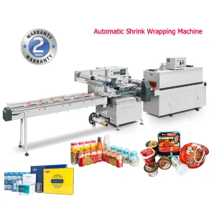 Automatic Shrink Film Wrapping Machine