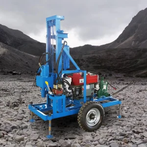 Mini Well Drilling Rig for Drilling Water Wells Farmland Low Cost One-Person Operation Shallow Hole Operation