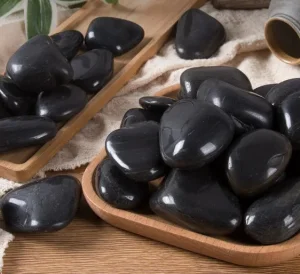 Garden Decorative Landscape Stones, Polished Black Cobblestones &amp; Cobblestones at Good Prices