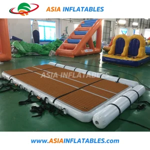 Water Play Equipment Jetski Yacht Inflatable Water Floating Fishing Platform