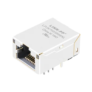 Low Profile RJ45 Jack Ethernet Connector With Leds