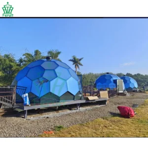 Geodesic Dome Glamping Tent Luxury Glass Structure