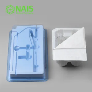 Embalagem de bolhas médicas para armazenamento seguro de instrumentos