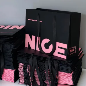 Custom Logo Luxury Paper Gift Bag
