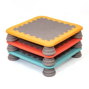 Kids Jumping Trampolines