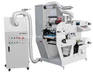 Mini 1 Color Aluminum Foil Roll to Roll Printing Machine with UV Printer