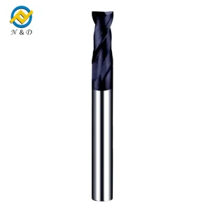 Custom Precision Engineering Tungsten Carbide End Mill 2 Flute Milling Cutter Factory, Pricelist