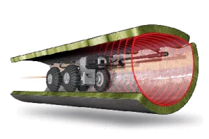 Trio-Vision Lp-1 Sewer Crawler Laser Scan Inspection System