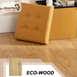 100% Vinyl Rigid Core Spc Plastic PVC Lvt Unnilic Click Flooring Planks