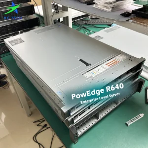 Hot Sale Dells EMC PowerEdge R640 4*3.5/8*2.5 Inch Chassis Cloud Computing Universal Rack Server with Intel Xeon Bronze CPU