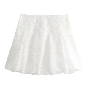Saia Mini Lanterninha Jacquard Personalizada