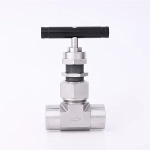 1/2 Female Male NPT Petrochemical Stainless Steel 316 Flow Control Needle Valves