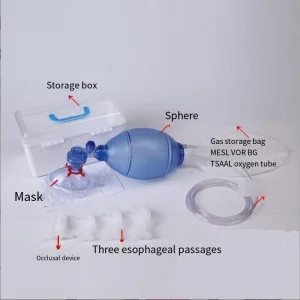 PVC Artificial Respiration Rescue Bag Medical Emergency Rescue Device Simple Repirator
