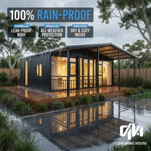 Eco-Friendly Expandable 2-5 Bedroom Container House 40Ft 20Ft Prefabricated Mobile Living Unit Light Steel Portable Prefab Home