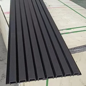Outdoor Decorative Wpc Wall Panel Exterior Anti-uv Wall Cladding