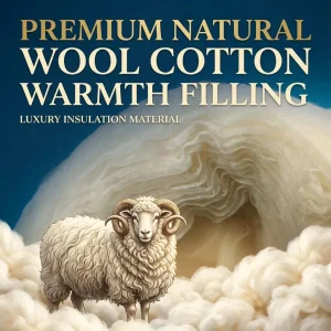 Sustainable Wool and Cotton Blend Fabric
