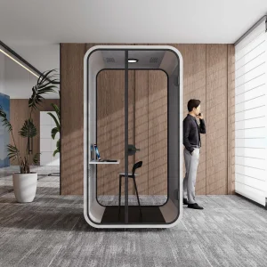 Sound Proof Office Pod Office Booth Pod Office Pod Silent Box Space Acoustic Cabin Intelligent Conference System