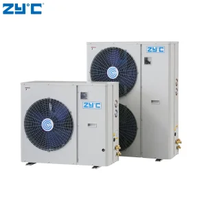 Zyc Wall-Mounted Air Cooled Scroll Refrigeration Compressor Condensing Unit for Cold Storage Room Walk in Freezer Chambre Froide
