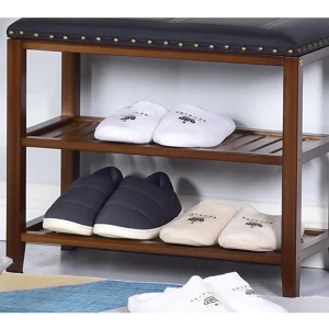 Entryway Shoe Rack Storage Bench