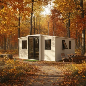 Sturdy 40-Foot Expandable and Foldable Container Dwelling