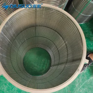 Precision Stainless Steel Screw Press Screen for Food and Beverage Processing