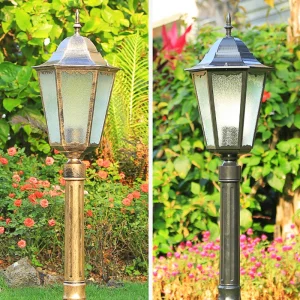 Decoration Waterproof IP65 Solar Outdoor LED Garden Light Highlight LED Bollard Lawn Light Garden