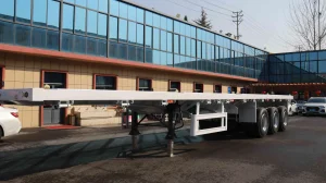High-Quality flatbed semi trailer order SKD, CKD