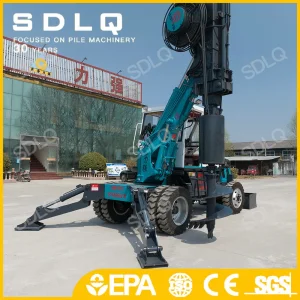 SDLQ High-Efficiency Wheel Rotary Drilling Rig for Fast Setup in City Construction and Ground Stabilization Works