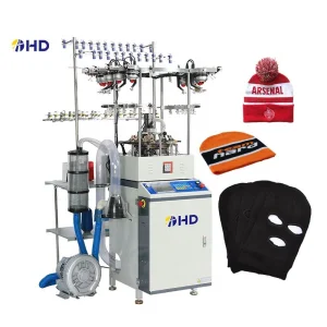 2025 Automatic Jacquard Knitted Winter Sports Cap Making Machine