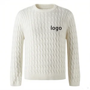 Vintage Cotton Crew Neck Sweater
