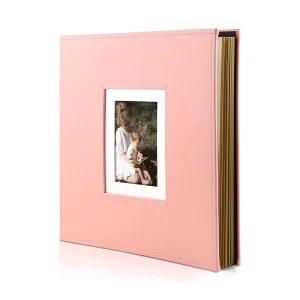 Wholesale Leather Cover Photo Albums Large Capacity Wedding DIY Family Photo Album Scrapbook