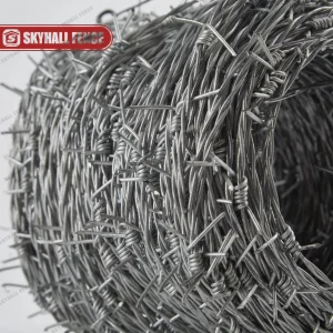 Galvanized High Tensile Traditional Twist 4 Point Barbed Wire 2-15kg/Coil