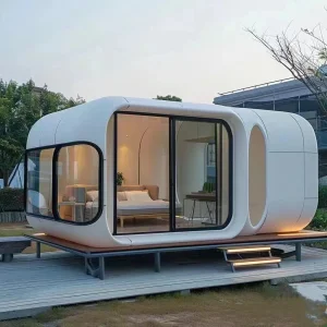 Casas de lujo modernas casa modular prefabricada