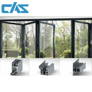 Exterior Bi Folding Window Folding Glass Window Aluminium Alloy Bifold Windows