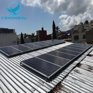 Solar Panel Roof Tile Mounting System PV Panel Fixed Solar Aluminum Roof Mount System Solar Panel Roof Tile Mounting