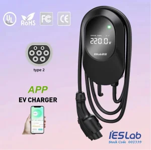 Fast Charging 7kw 11kw 22kw 32A 1/3 Phase Wall-Mounted Type 2 Gbt EV Charging Points