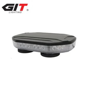 30W LED Strobe Light Magnetic Mount Emergency Traffic Security Warning Caution Flashing for Construction Vehicles Tow Trucks