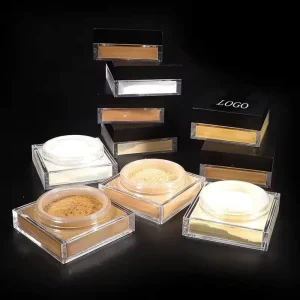 Ditong Color-Correcting Flawless Skin Vegan Loose Powder Matte Face Setting Powder