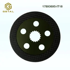 Brake Pads Tractor Transmission Friction Clutch Disc 178X36X5-It18