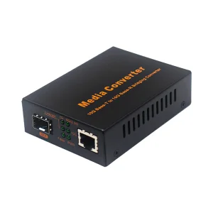 Ethernet Switch Network 10G Fiber Optic Transceiver Fiber Optic Switch SFP 10Gbps Fiber Optical Media Converter