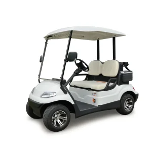 CE Approved 4 Seater Electric Golf Carts with Folded Back Seat