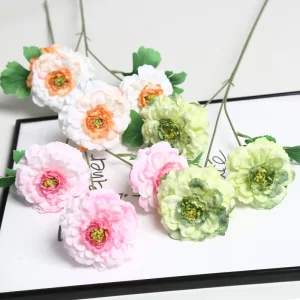Neutral Tones Artificial Flower Decoration Blends Any Decor Large Mini Oversized Height Diameter Length Peony